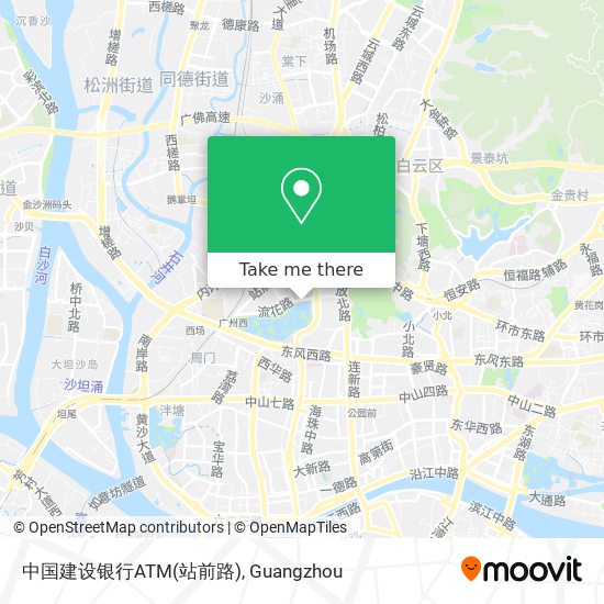 中国建设银行ATM(站前路) map