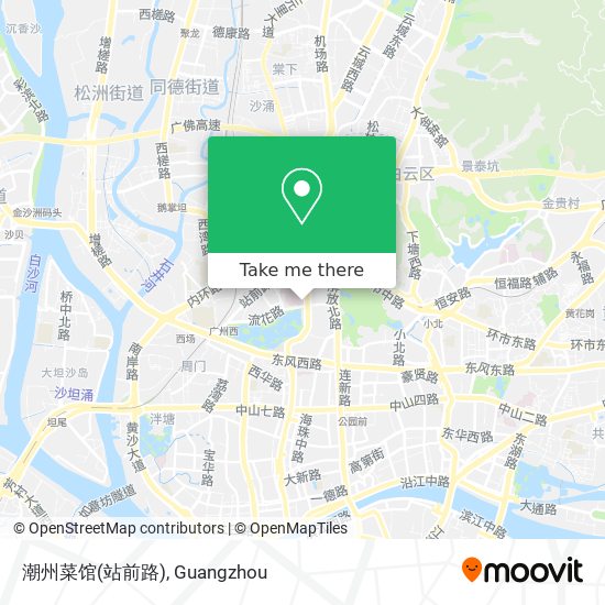 潮州菜馆(站前路) map