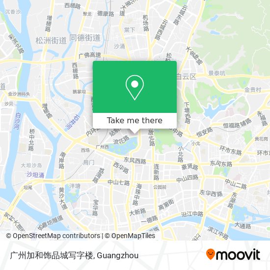 广州加和饰品城写字楼 map