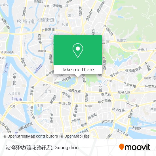 港湾驿站(流花雅轩店) map