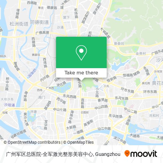 广州军区总医院-全军激光整形美容中心 map