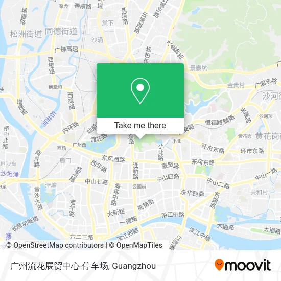 广州流花展贸中心-停车场 map