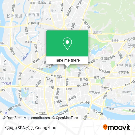 棕南海SPA水疗 map