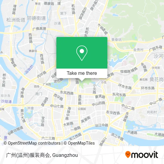 广州(温州)服装商会 map