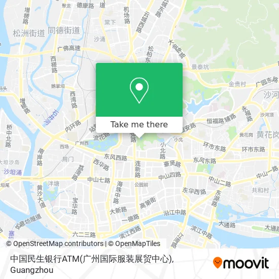 中国民生银行ATM(广州国际服装展贸中心) map