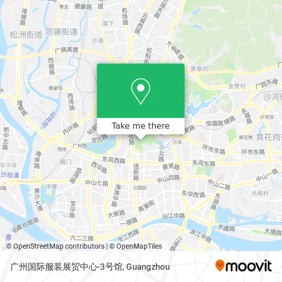 广州国际服装展贸中心-3号馆 map