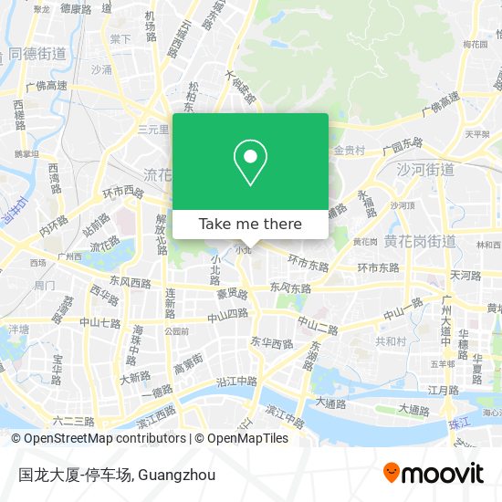 国龙大厦-停车场 map