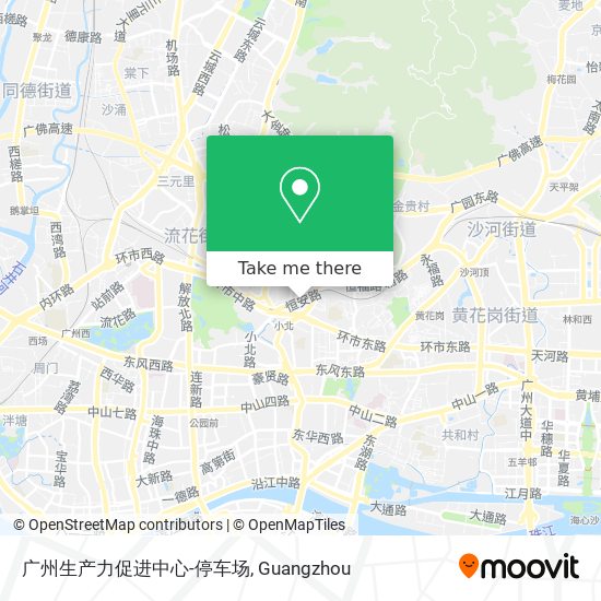 广州生产力促进中心-停车场 map