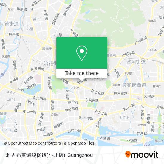 雅古布黄焖鸡煲饭(小北店) map