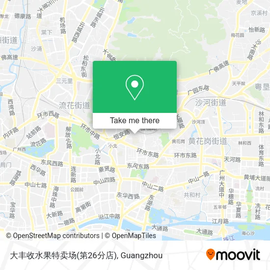 大丰收水果特卖场(第26分店) map