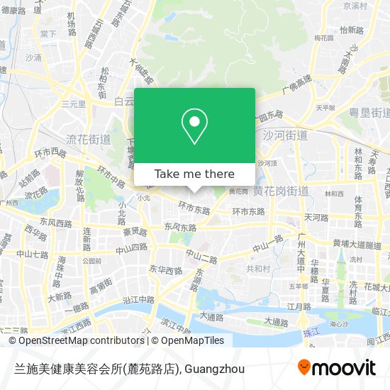 兰施美健康美容会所(麓苑路店) map