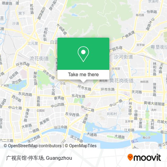 广视宾馆-停车场 map