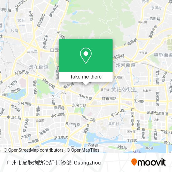 广州市皮肤病防治所-门诊部 map