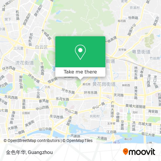 金色年华 map