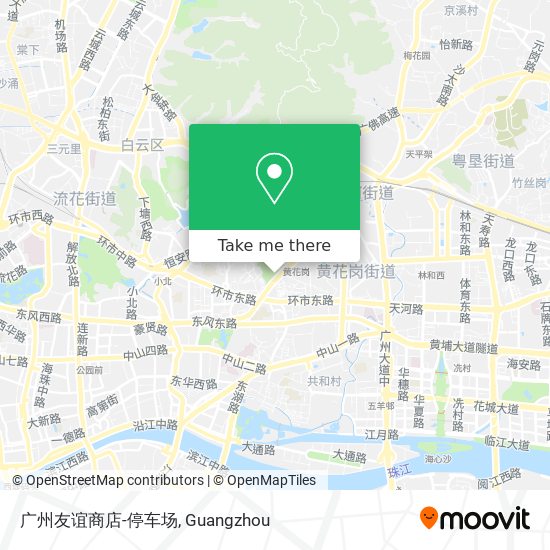 广州友谊商店-停车场 map