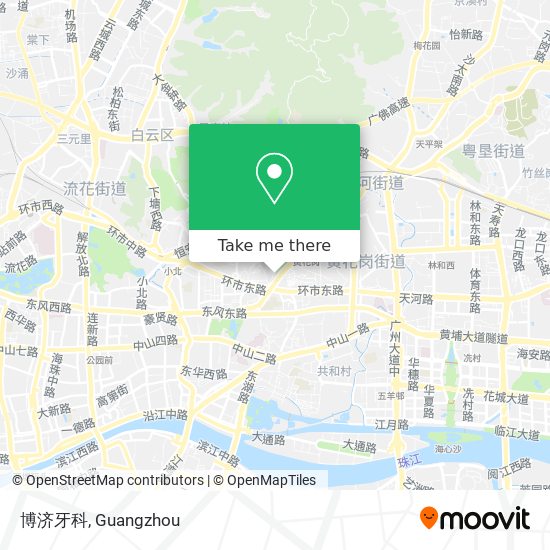 博济牙科 map
