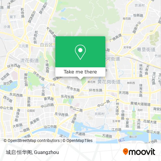 城启·恒华阁 map