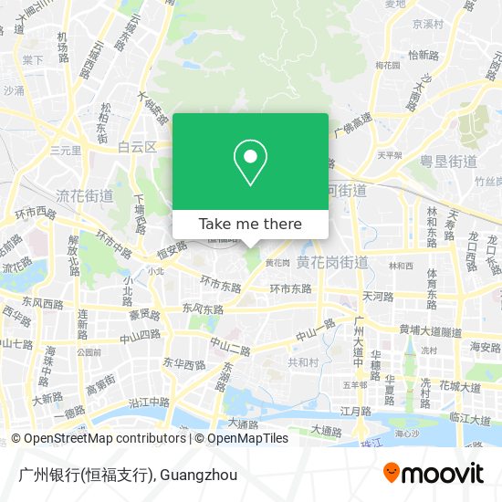 广州银行(恒福支行) map