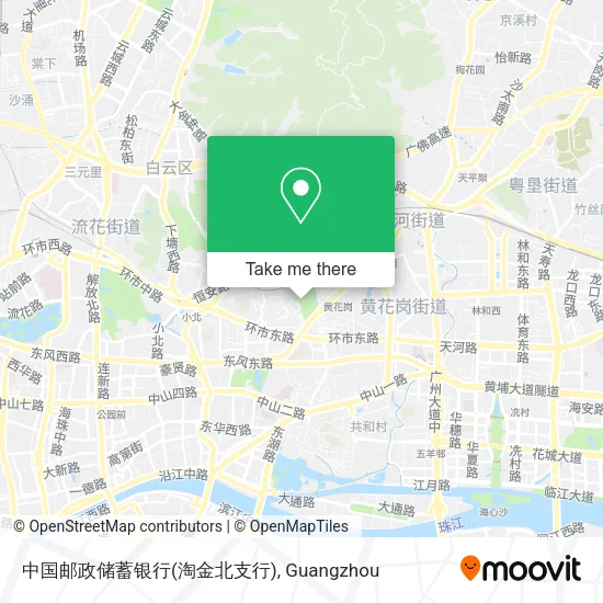中国邮政储蓄银行(淘金北支行) map