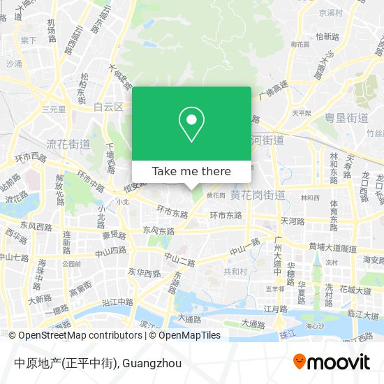 中原地产(正平中街) map