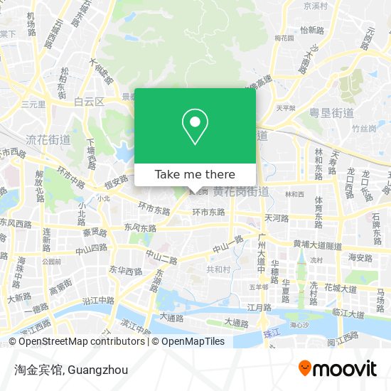 淘金宾馆 map
