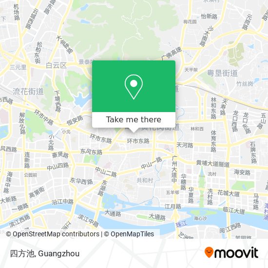四方池 map