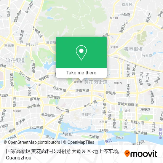 国家高新区黄花岗科技园创意大道园区-地上停车场 map