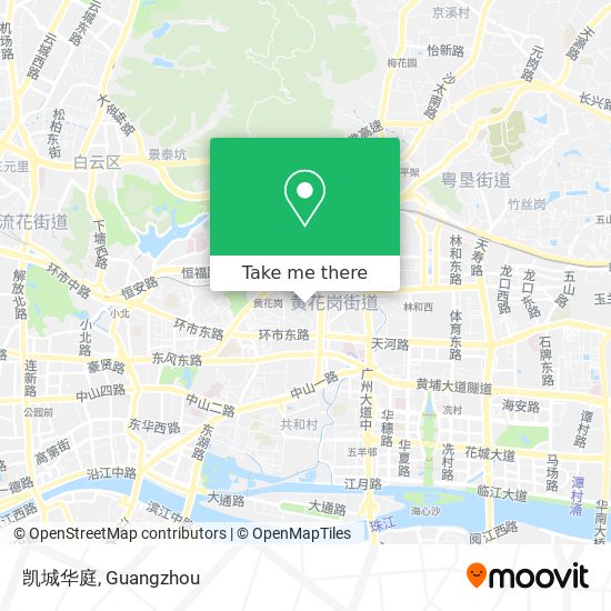 凯城华庭 map
