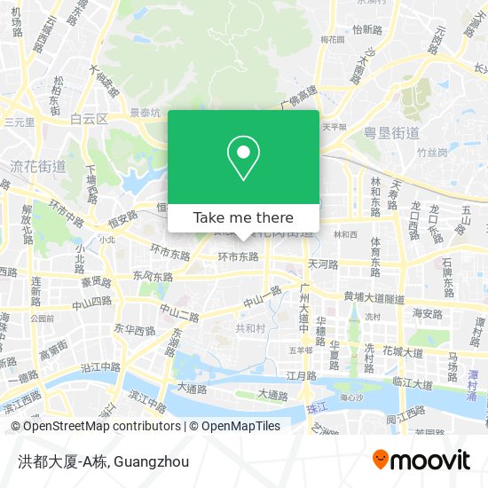 洪都大厦-A栋 map