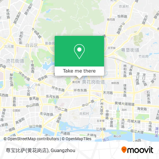 尊宝比萨(黄花岗店) map