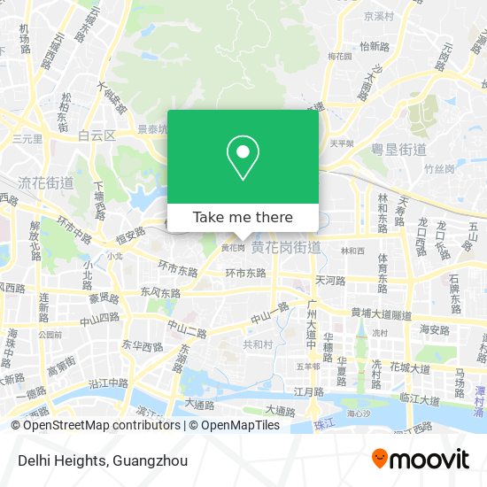 Delhi Heights map