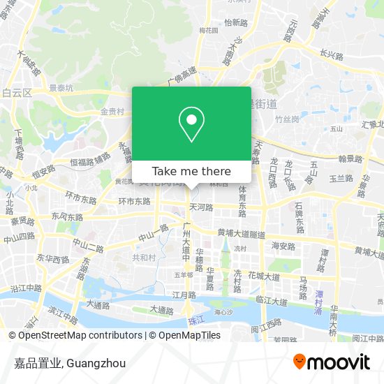 嘉品置业 map