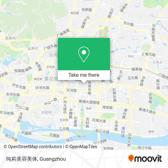 纯莉美容美体 map