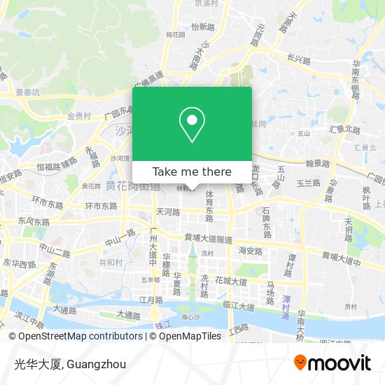 光华大厦 map