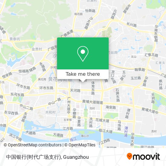 中国银行(时代广场支行) map