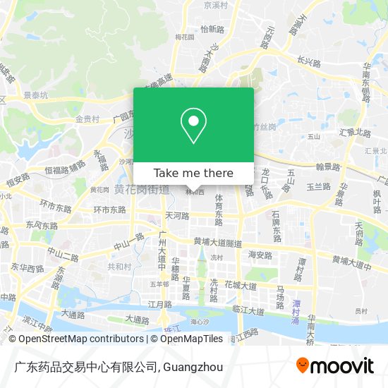 广东药品交易中心有限公司 map