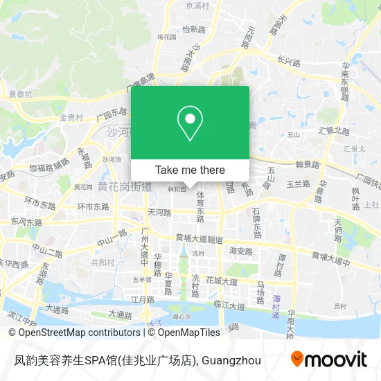 凤韵美容养生SPA馆(佳兆业广场店) map