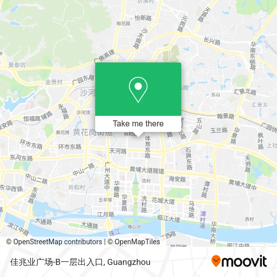 佳兆业广场-B一层出入口 map