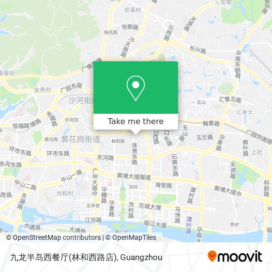 九龙半岛西餐厅(林和西路店) map