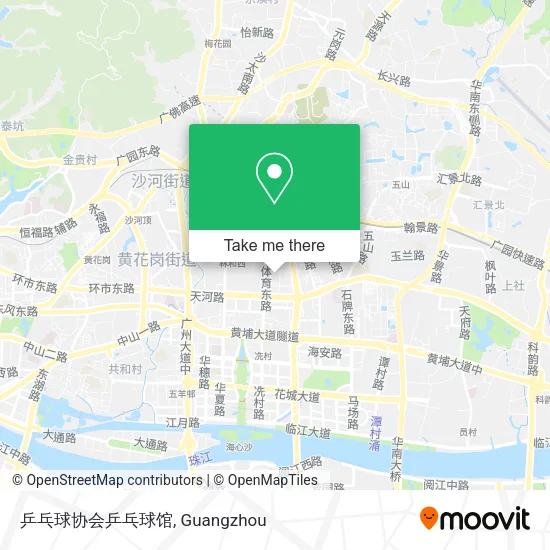 乒乓球协会乒乓球馆 map