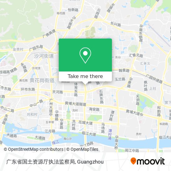 广东省国土资源厅执法监察局 map
