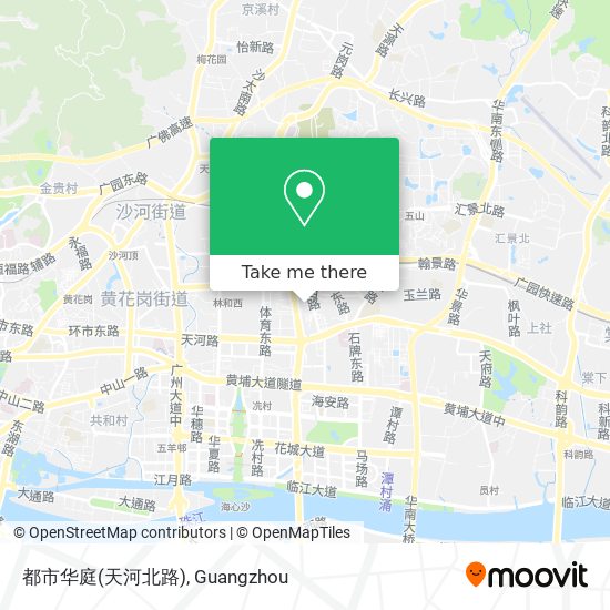 都市华庭(天河北路) map