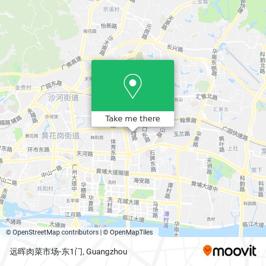 远晖肉菜市场-东1门 map