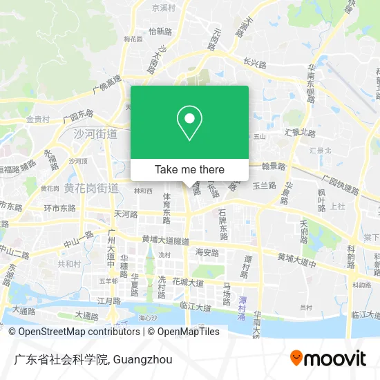 广东省社会科学院 map