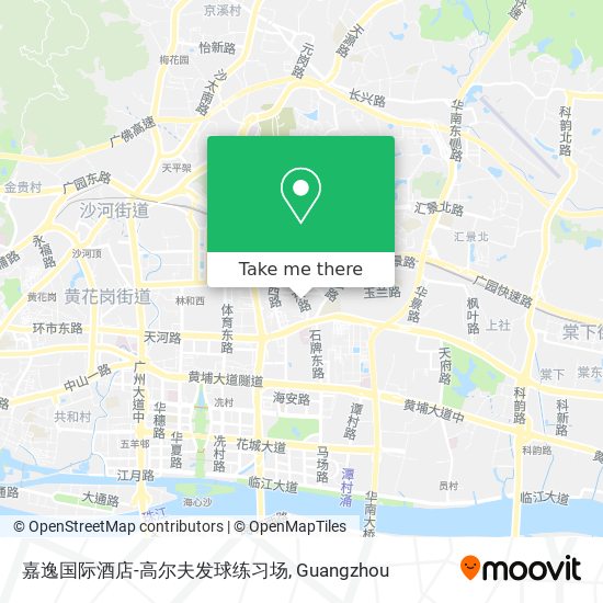 嘉逸国际酒店-高尔夫发球练习场 map