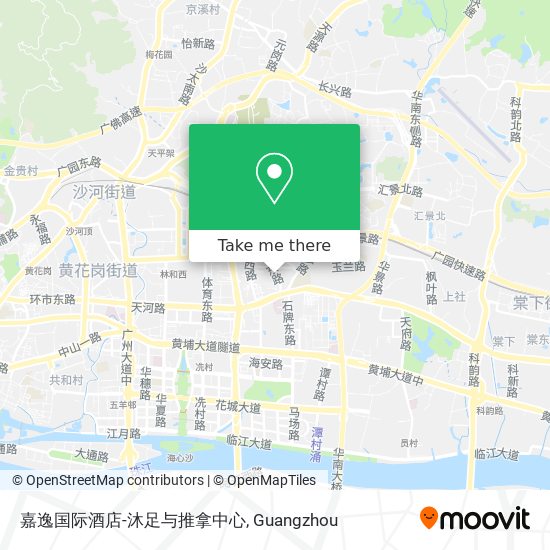 嘉逸国际酒店-沐足与推拿中心 map