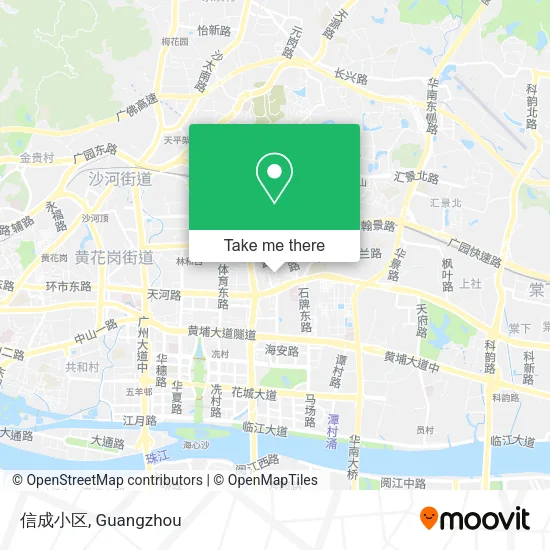 信成小区 map