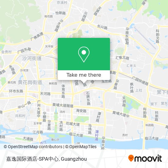 嘉逸国际酒店-SPA中心 map