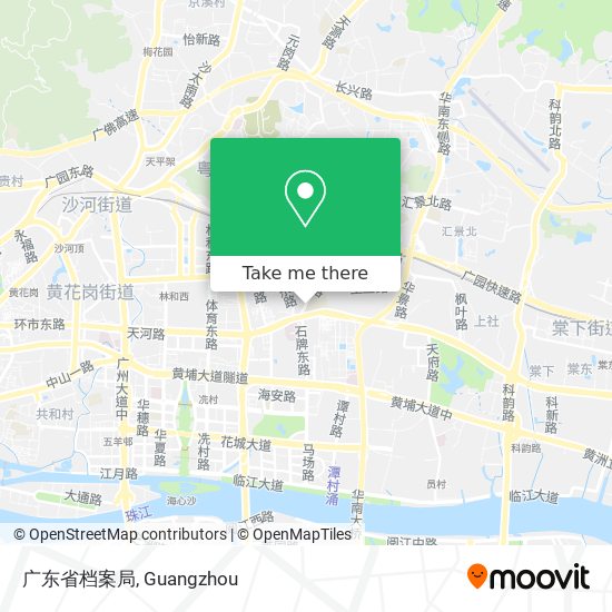 广东省档案局 map