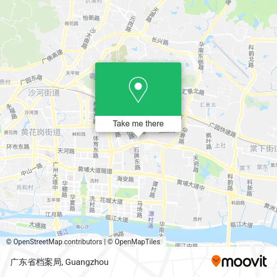 广东省档案局 map